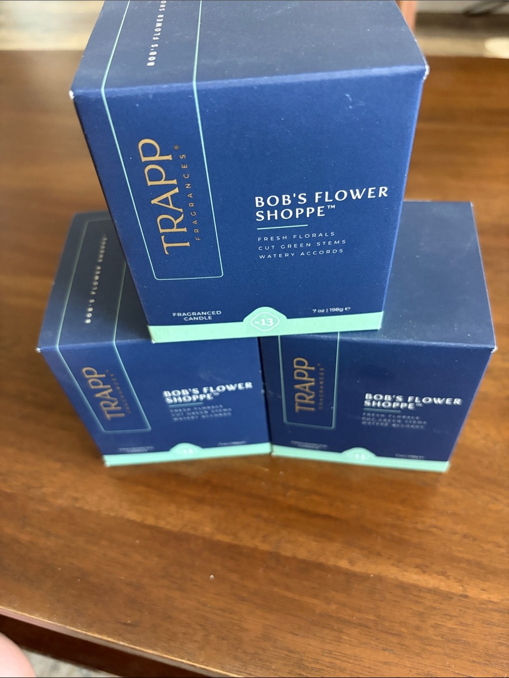 Trapp Bob's Flower Shoppe Fragranced Candle -price is for one candle.